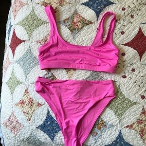 Skims pink bikini
